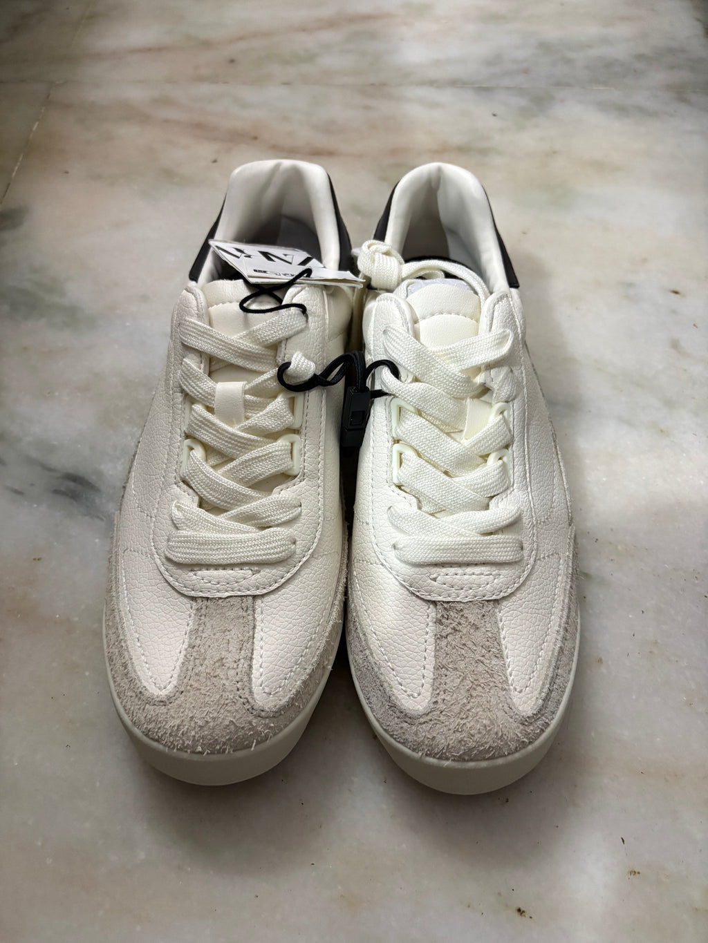 Zara white sneakers
