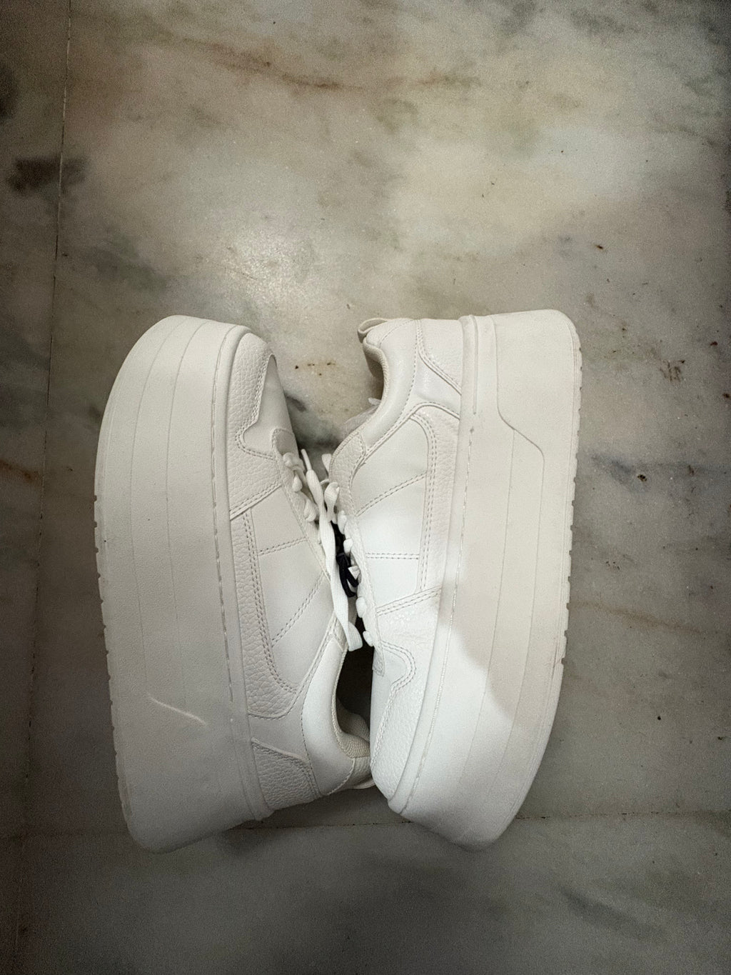 Zara white sneakers