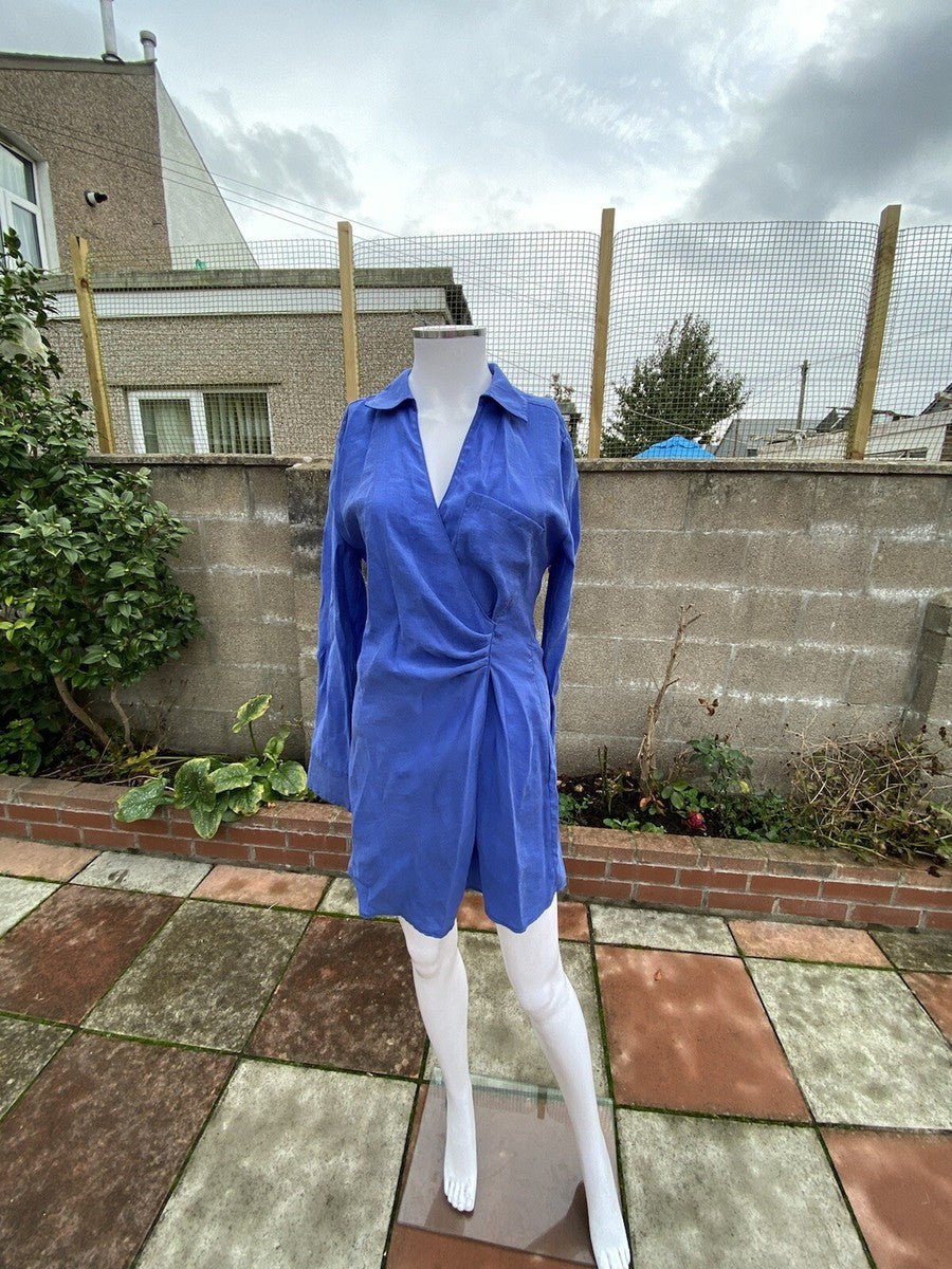 zara crossover dress